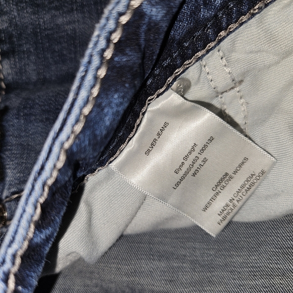 Silver Jeans Elyse straight mid rise - Picture 4 of 4